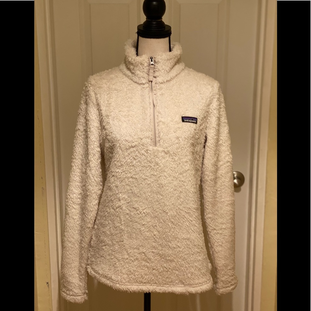 Patagonia Los Gatos 1/4 Zip Jacket Dyno White